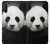 W1072 Panda Bear Hard Case and Leather Flip Case For Samsung Galaxy Note 10