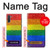 W2683 Rainbow LGBT Pride Flag Hard Case and Leather Flip Case For Samsung Galaxy Note 10