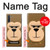 W2721 Cute Grumpy Monkey Cartoon Hard Case and Leather Flip Case For Samsung Galaxy Note 10