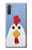 W3254 Chicken Cartoon Hard Case and Leather Flip Case For Samsung Galaxy Note 10