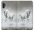 W0932 White Horse Hard Case and Leather Flip Case For Samsung Galaxy Note 10 Plus