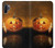 W1083 Pumpkin Spider Candles Halloween Hard Case and Leather Flip Case For Samsung Galaxy Note 10 Plus