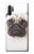 W1852 Pug Dog Hard Case and Leather Flip Case For Samsung Galaxy Note 10 Plus