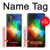 W2312 Colorful Rainbow Space Galaxy Hard Case and Leather Flip Case For Samsung Galaxy Note 10 Plus