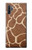 W2326 Giraffe Skin Hard Case and Leather Flip Case For Samsung Galaxy Note 10 Plus