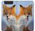 W0417 Fox Hard Case and Leather Flip Case For Samsung Galaxy A80