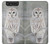 W1566 Snowy Owl White Owl Hard Case and Leather Flip Case For Samsung Galaxy A80