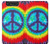 W1870 Tie Dye Peace Hard Case and Leather Flip Case For Samsung Galaxy A80