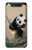 W2210 Panda Fluffy Art Painting Hard Case and Leather Flip Case For Samsung Galaxy A80