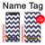 W2345 Navy Blue Shavron Zig Zag Pattern Hard Case and Leather Flip Case For Samsung Galaxy A80