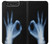 W3239 X-Ray Hand Sign OK Hard Case and Leather Flip Case For Samsung Galaxy A80