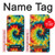W3459 Tie Dye Hard Case and Leather Flip Case For iPhone XR