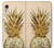 W3490 Gold Pineapple Hard Case and Leather Flip Case For iPhone XR