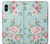 W3494 Vintage Rose Polka Dot Hard Case and Leather Flip Case For iPhone X, iPhone XS