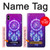 W3484 Cute Galaxy Dream Catcher Hard Case and Leather Flip Case For iPhone XS Max