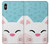 W3542 Cute Cat Cartoon Hard Case and Leather Flip Case For iPhone XS Max