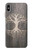 W3591 Viking Tree of Life Symbol Hard Case and Leather Flip Case For iPhone XS Max