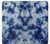 W3439 Fabric Indigo Tie Dye Hard Case and Leather Flip Case For iPhone 6 6S