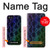 W3366 Rainbow Python Skin Graphic Print Hard Case and Leather Flip Case For iPhone 5C