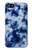 W3439 Fabric Indigo Tie Dye Hard Case and Leather Flip Case For iPhone 4 4S