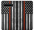 W3472 Firefighter Thin Red Line Flag Hard Case and Leather Flip Case For Samsung Galaxy S10 5G