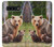 W3558 Bear Family Hard Case and Leather Flip Case For Samsung Galaxy S10 Plus