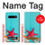 W3428 Aqua Wood Starfish Shell Hard Case and Leather Flip Case For Samsung Galaxy S10