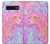 W3444 Digital Art Colorful Liquid Hard Case and Leather Flip Case For Samsung Galaxy S10
