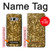 W3388 Gold Glitter Graphic Print Hard Case and Leather Flip Case For Samsung Galaxy S8 Plus