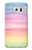 W3507 Colorful Rainbow Pastel Hard Case and Leather Flip Case For Samsung Galaxy S7 Edge