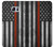 W3472 Firefighter Thin Red Line Flag Hard Case and Leather Flip Case For Samsung Galaxy S6 Edge Plus