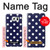 W3533 Blue Polka Dot Hard Case and Leather Flip Case For Samsung Galaxy S6