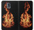 W3379 Fire Frame Hard Case and Leather Flip Case For Samsung Galaxy S5