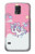 W3518 Unicorn Cartoon Hard Case and Leather Flip Case For Samsung Galaxy S5