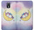 W3485 Cute Unicorn Sleep Hard Case and Leather Flip Case For Samsung Galaxy S4