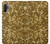 W3388 Gold Glitter Graphic Print Hard Case and Leather Flip Case For Samsung Galaxy Note 10 Plus