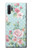 W3494 Vintage Rose Polka Dot Hard Case and Leather Flip Case For Samsung Galaxy Note 10 Plus
