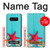 W3428 Aqua Wood Starfish Shell Hard Case and Leather Flip Case For Note 8 Samsung Galaxy Note8