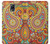 W3402 Floral Paisley Pattern Seamless Hard Case and Leather Flip Case For Samsung Galaxy Note 4