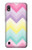 W3514 Rainbow Zigzag Hard Case and Leather Flip Case For Samsung Galaxy A10