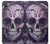 W3582 Purple Sugar Skull Hard Case and Leather Flip Case For Samsung Galaxy A10