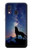 W3555 Wolf Howling Million Star Hard Case and Leather Flip Case For Samsung Galaxy A40