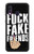 W3598 Middle Finger Fuck Fake Friend Hard Case and Leather Flip Case For Samsung Galaxy A40