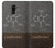 W3475 Caffeine Molecular Hard Case and Leather Flip Case For Samsung Galaxy J8 (2018)