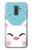 W3542 Cute Cat Cartoon Hard Case and Leather Flip Case For Samsung Galaxy J8 (2018)