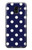 W3533 Blue Polka Dot Hard Case and Leather Flip Case For Samsung Galaxy J6 (2018)