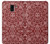 W3556 Yen Pattern Hard Case and Leather Flip Case For Samsung Galaxy J6 (2018)