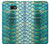 W3414 Green Snake Scale Graphic Print Hard Case and Leather Flip Case For Samsung Galaxy J4+ (2018), J4 Plus (2018)