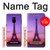 W3447 Eiffel Paris Sunset Hard Case and Leather Flip Case For Samsung Galaxy A8 (2018)