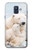 W3373 Polar Bear Hug Family Hard Case and Leather Flip Case For Samsung Galaxy A6 (2018)